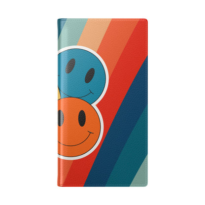 Smiley Trio Radiance - Samsung S23 Ultra Case - Wallet