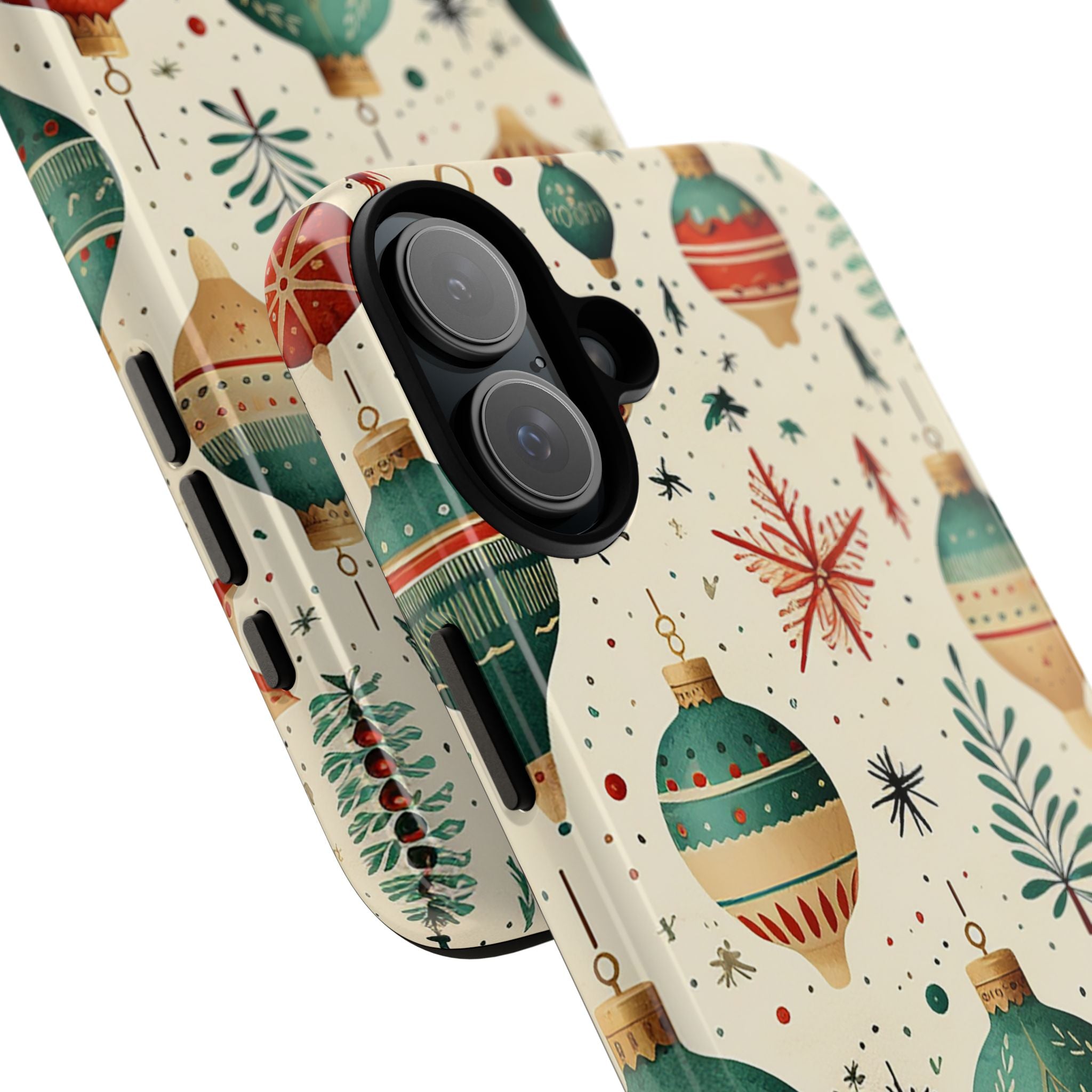 Teal Ornaments iPhone 16 Plus Case - Tough