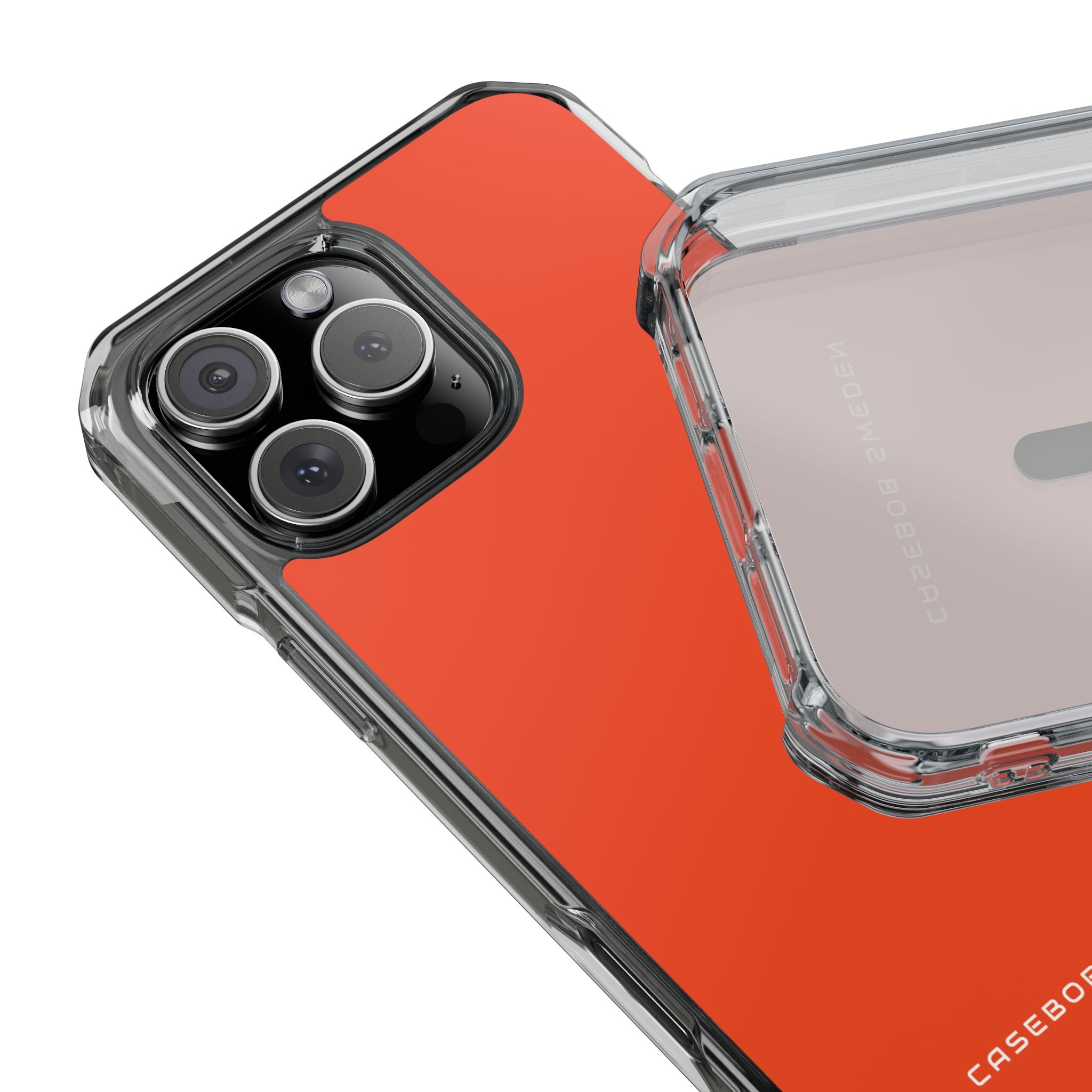 Orange Red iPhone 16 - Clear Impact Phone Case