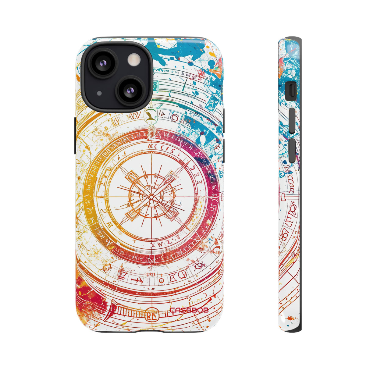 Astrological Wheel Wonders - Protective Phone Case