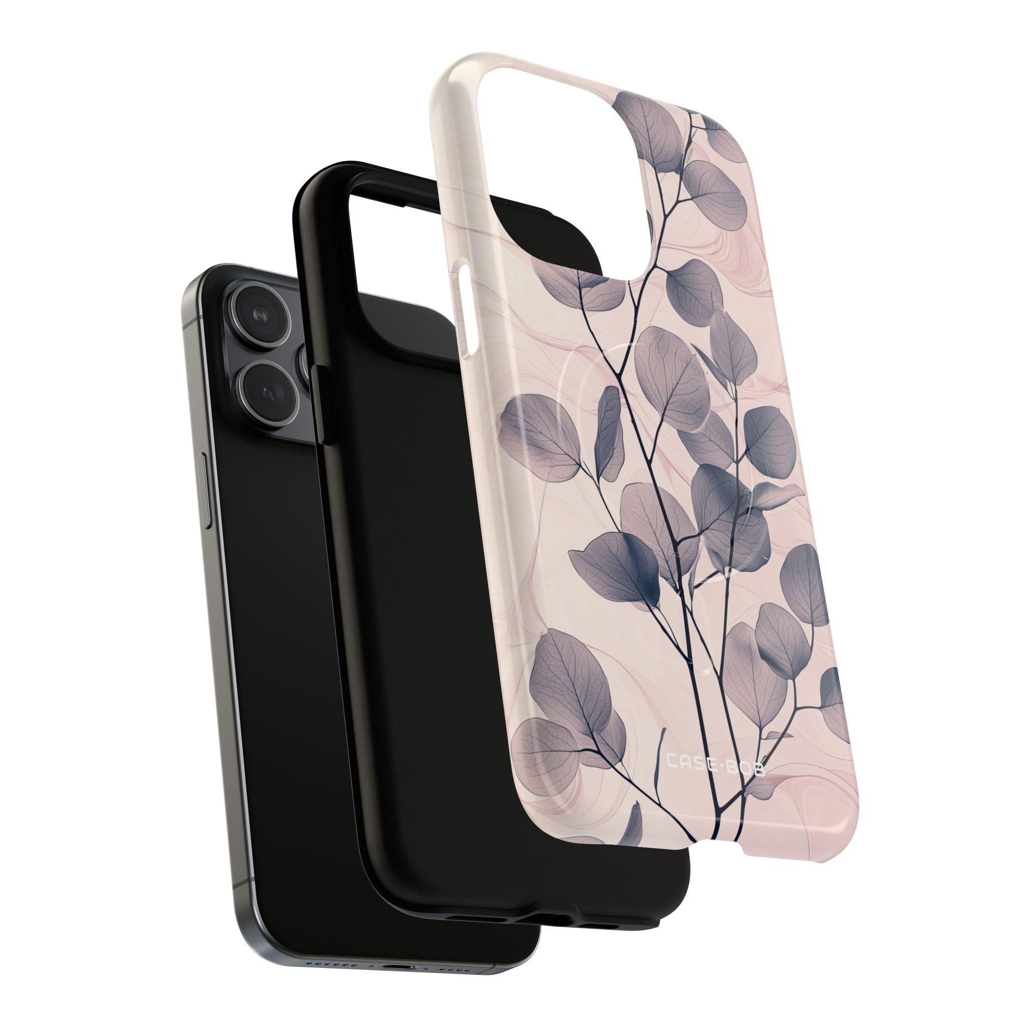 Veined Leaf Whisper iPhone 15 Pro Max Case - Tough+