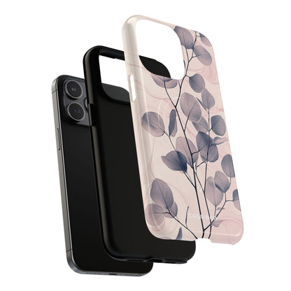 Veined Leaf Whisper iPhone 15 Pro Max Case - Tough+