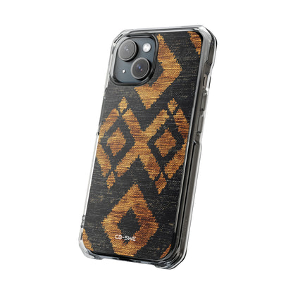 Diamond Shapes Intertwine iPhone Case - Impact