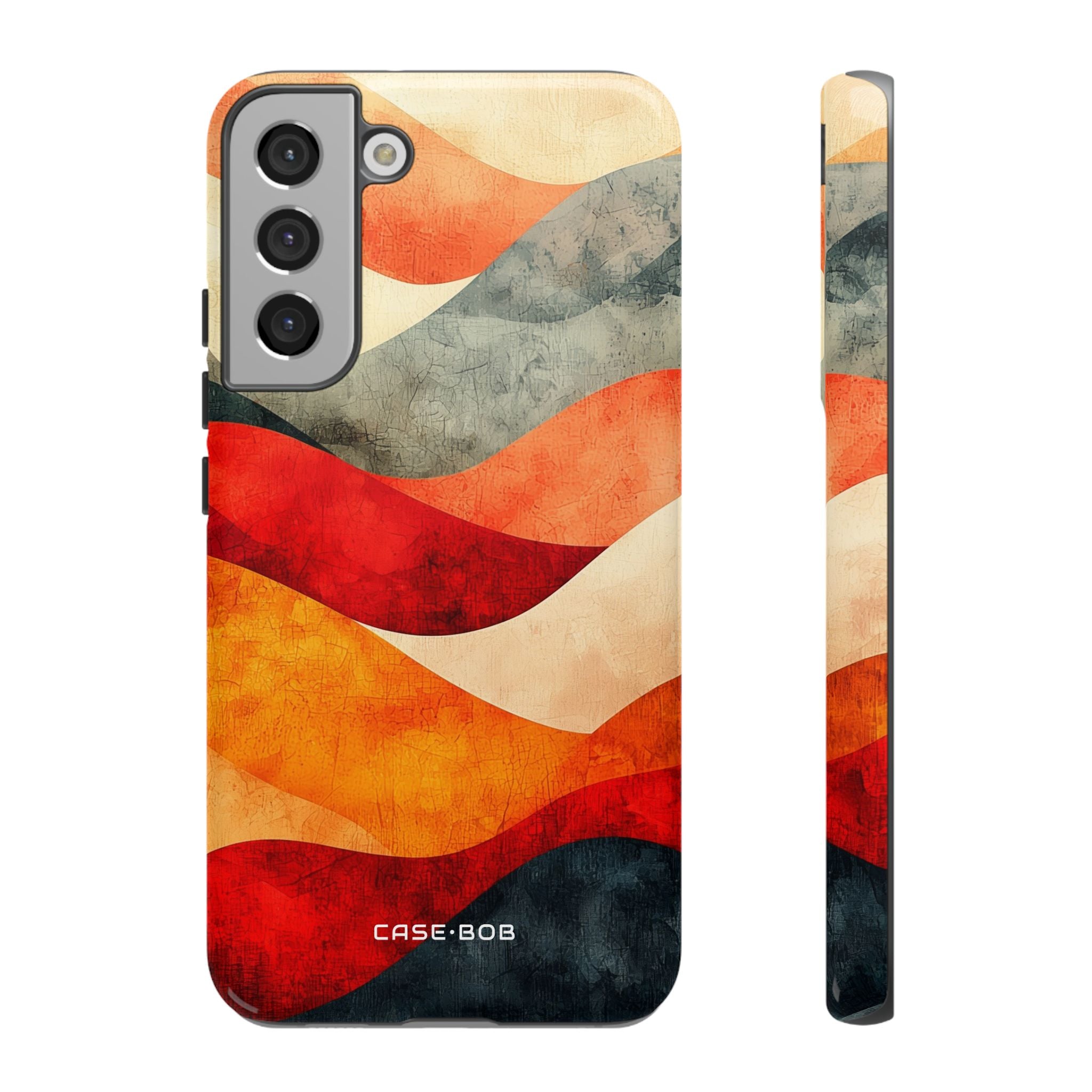 Cracked Wave Sunset Samsung S22 Plus Case - Tough