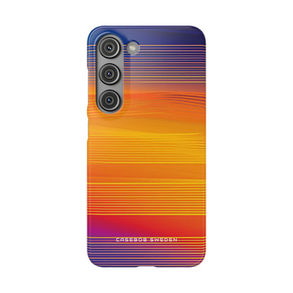 Gradient Sunset Flow Samsung S23 - Slim Phone Case