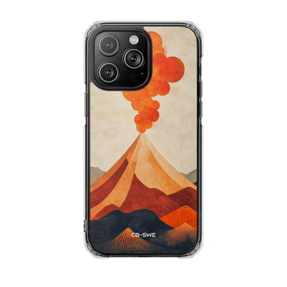 Erupting Heat Waves iPhone Case - Impact