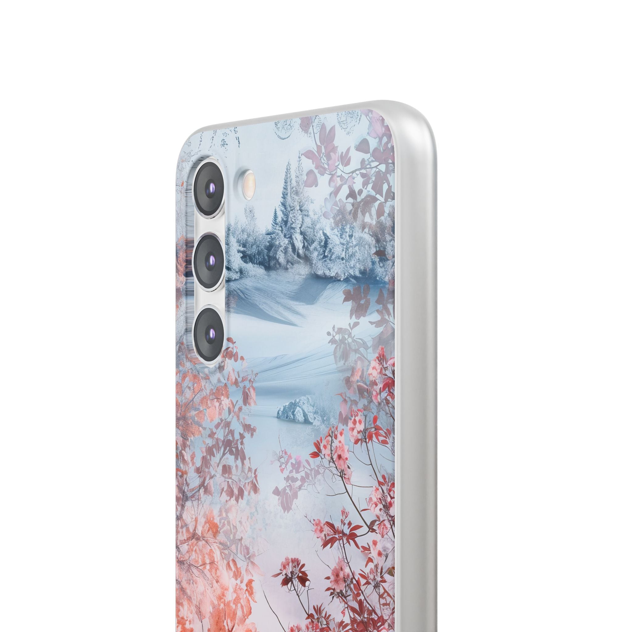 Floral Serenity Case - Flexi Samsung S23 Phone Case