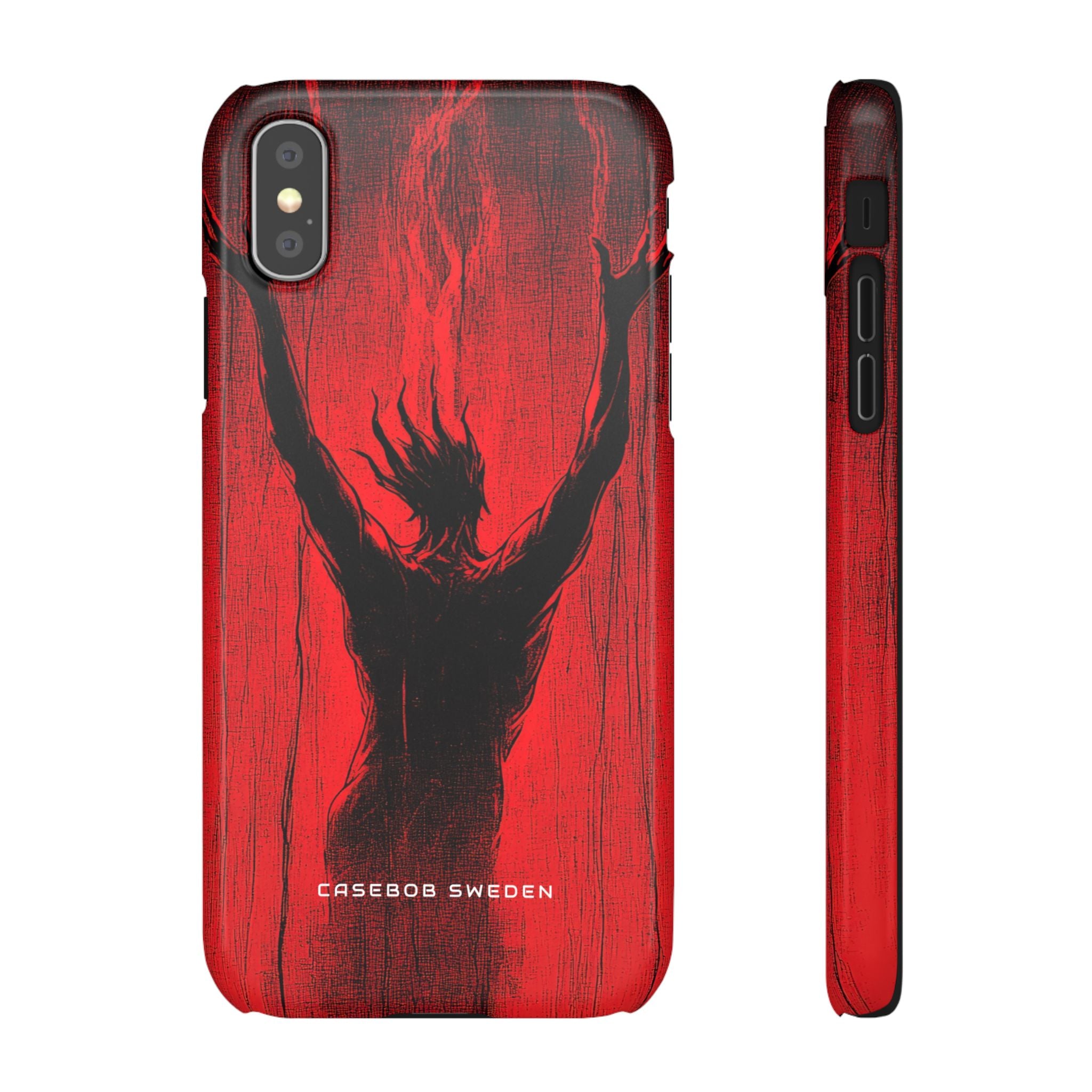 Crimson Despair iPhone X - Schlanke Handyhülle