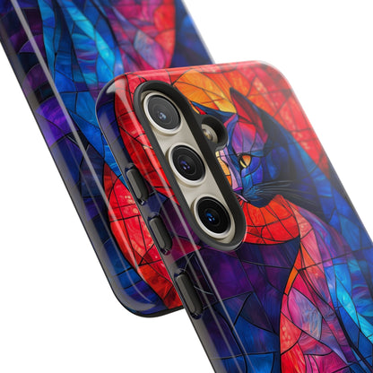 Celestial Cat Samsung S24 Case - Tough