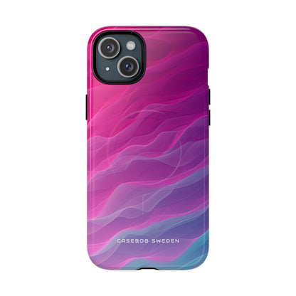 Gradient Oceanflow Waves iPhone 15 | Tough+ Phone Case