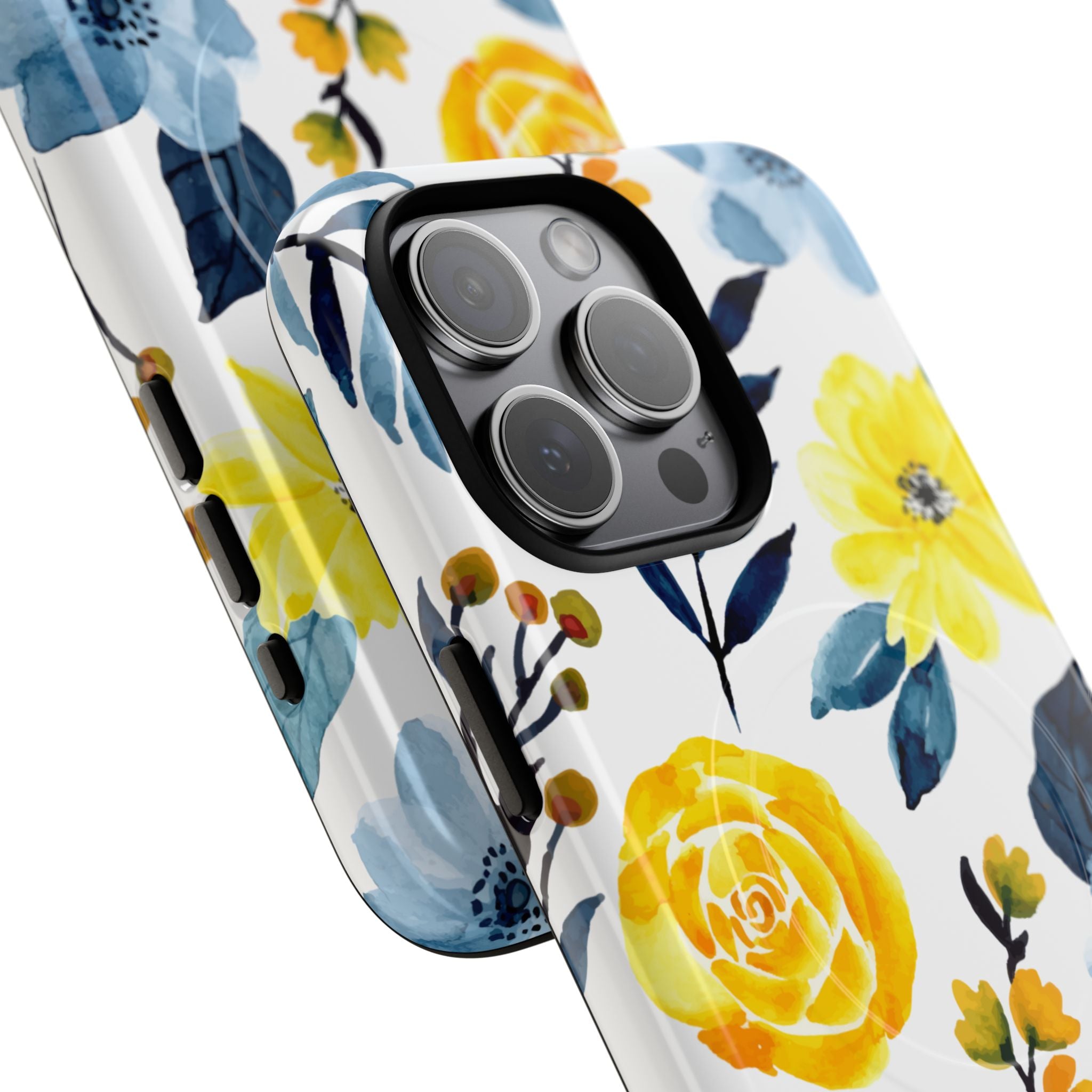 Golden Bloom iPhone 15 Pro Max Case - Tough+