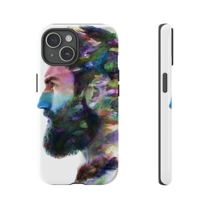 Watercolor Portrait - Protective Phone Case