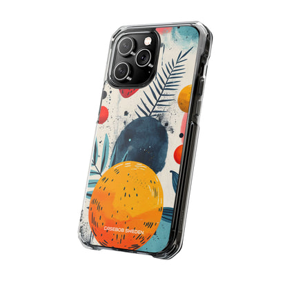 Vibrant Fruit Canvas - Clear Impact iPhone 14 Phone Case