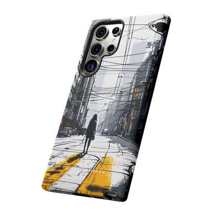 Urban Noir Streetscape Samsung S23 - Tough Phone Case