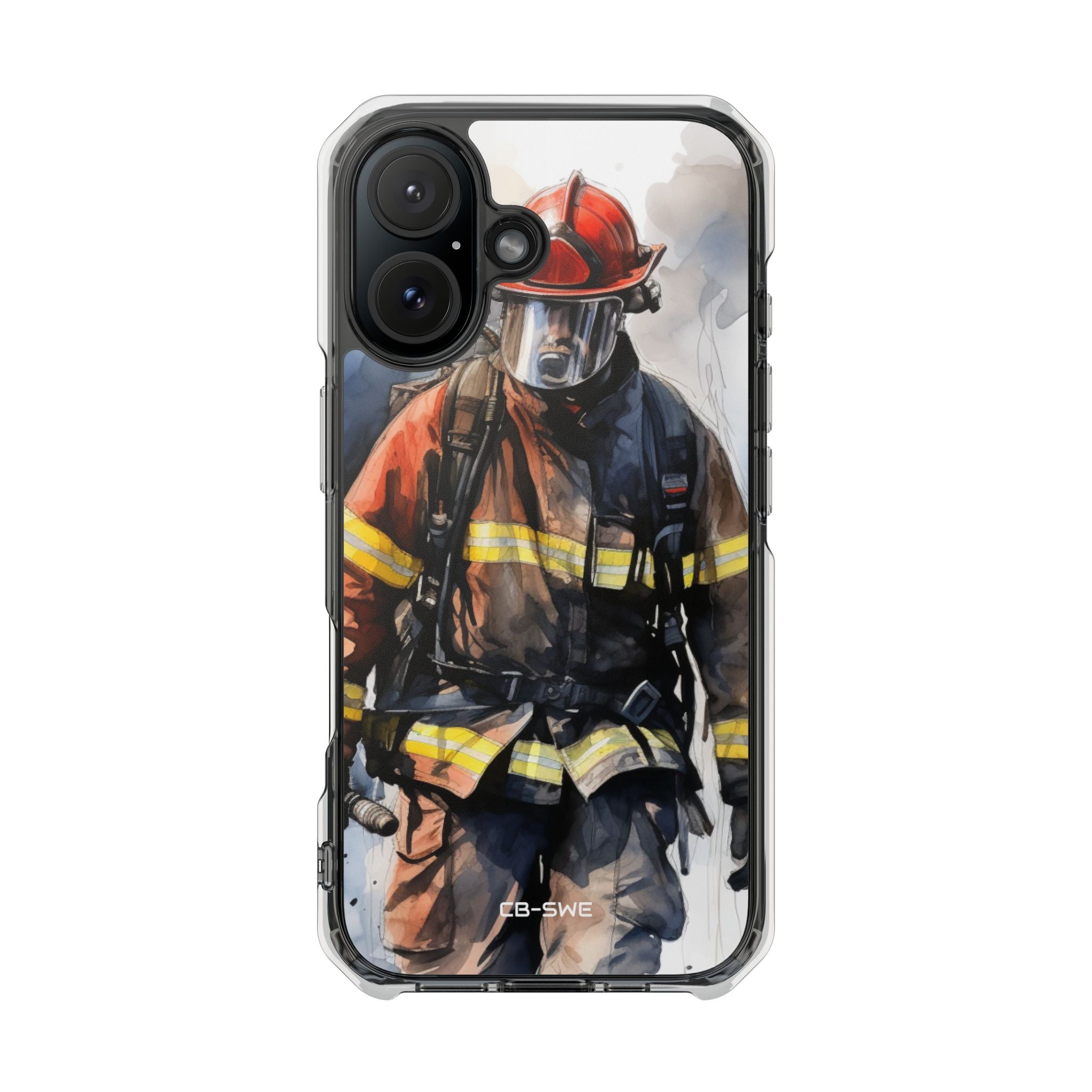 Firefighter In Motion iPhone Case - Impact