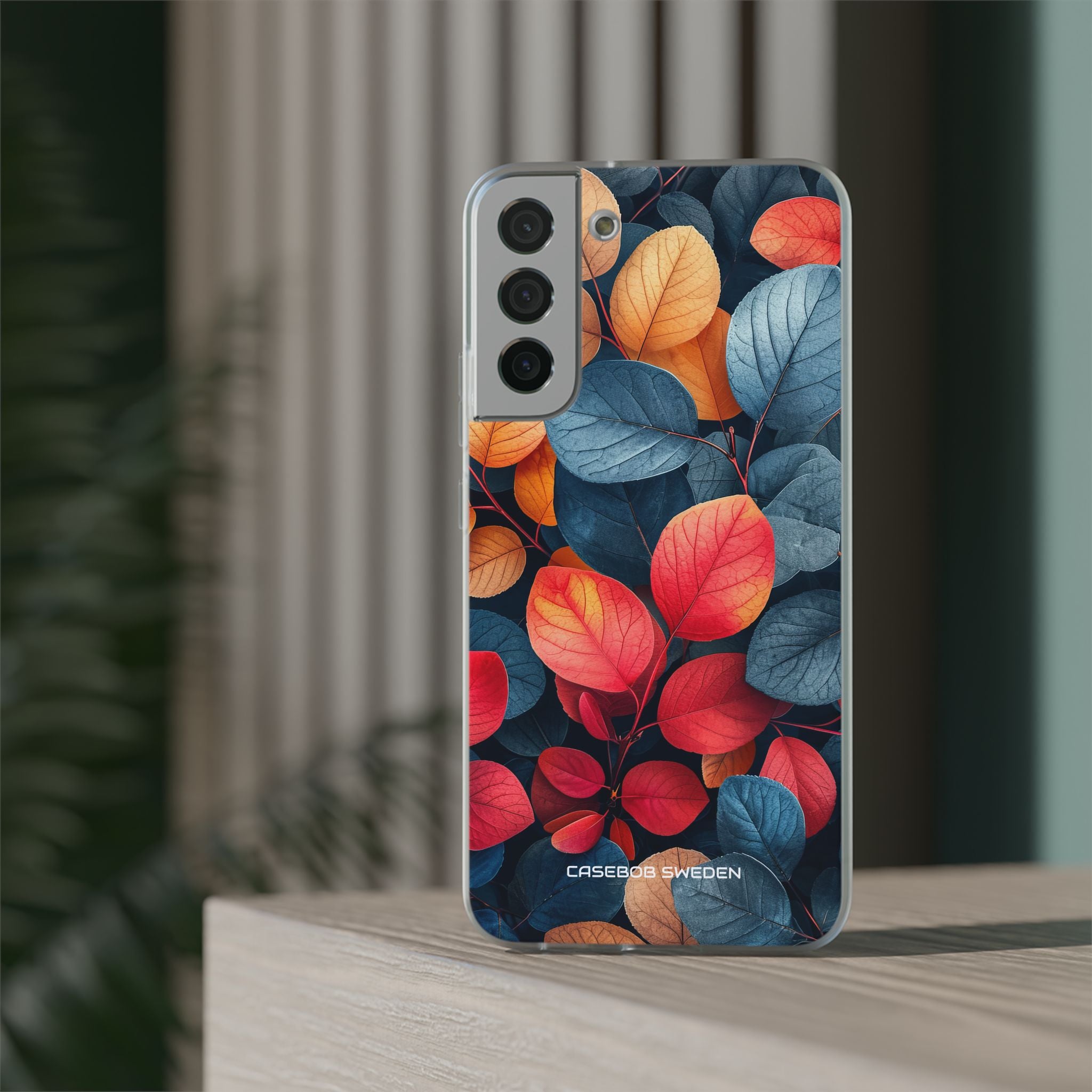 Vibrant Nature Leaves - Flexi Samsung S22 Phone Case