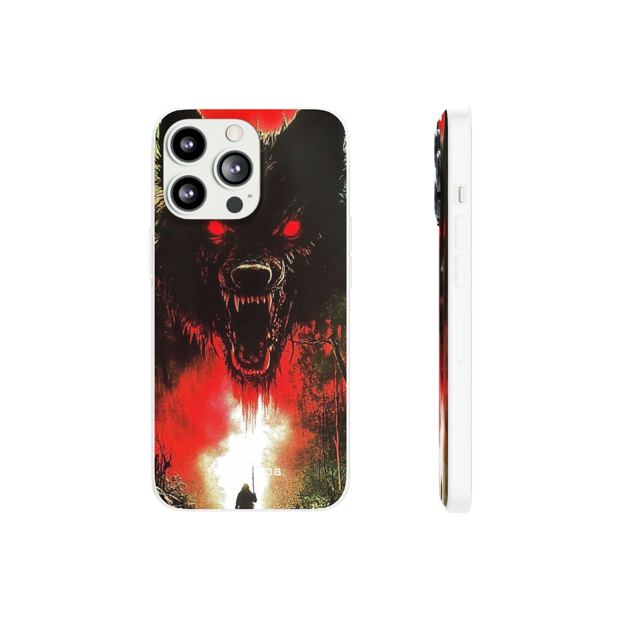 Crimson Wolf iPhone 13 Pro - Soft