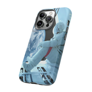 Astronaut inside Shuttle - Protective Phone Case