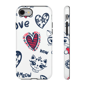 Cute Cat Wallpaper - Protective Phone Case