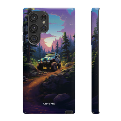 Sunset Forest Drive - Samsung Case