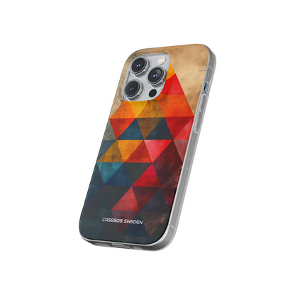 Geometric Energy - Flexi iPhone 14 Phone Case