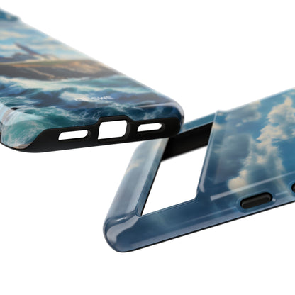 Lighthouse Guards Waves - Google Pixel Case