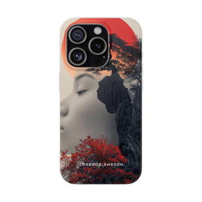 Surreal Zen Harmony iPhone 15 - Flexi Phone Case