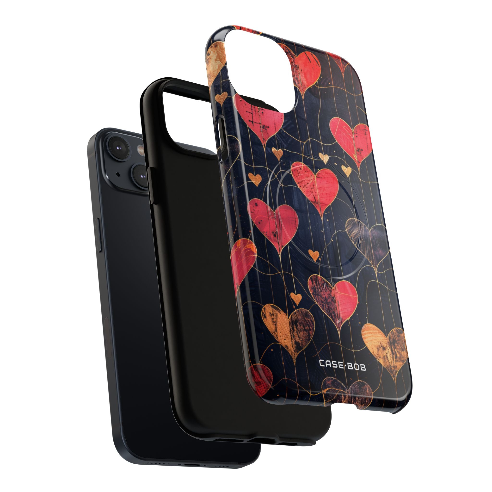 Golden Hearts Network iPhone 14 Plus Case - Tough+