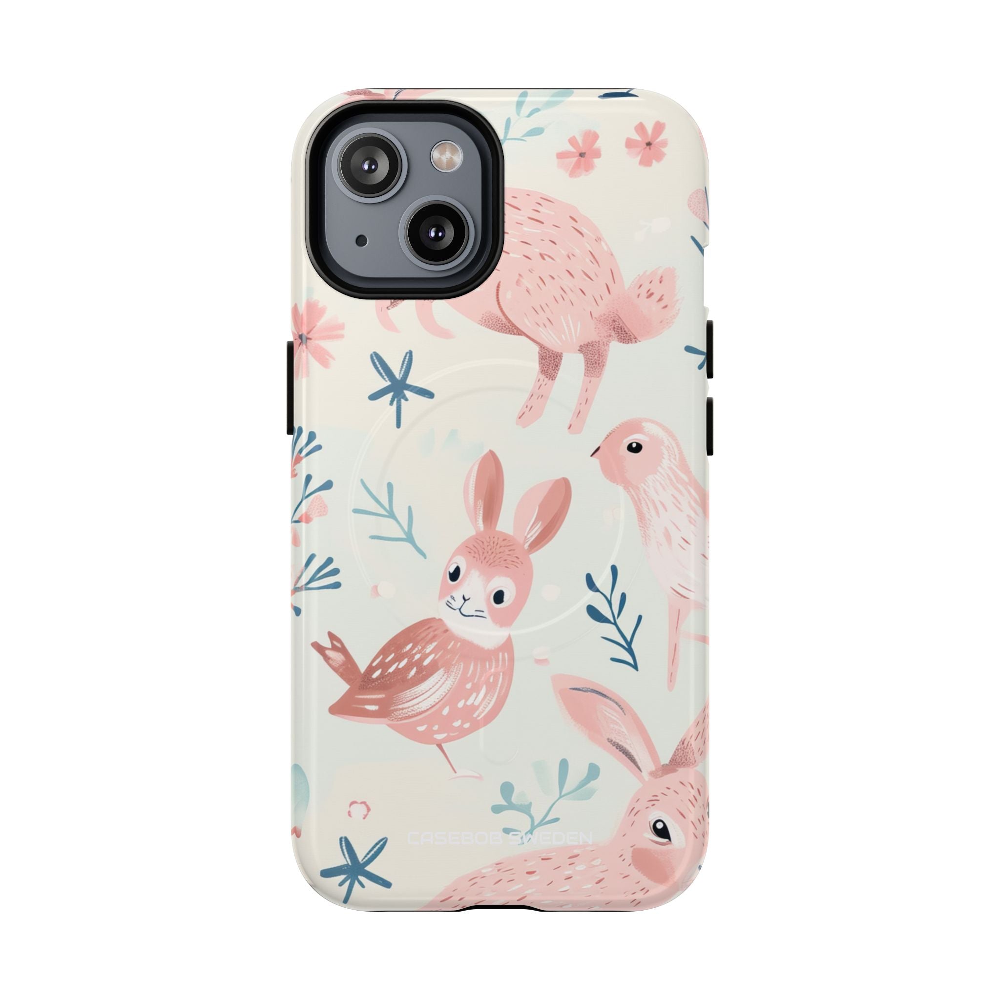 Pastel Whimsical Nature - Tough + MagSafe® iPhone 14 Phone Case