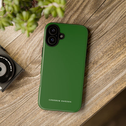 Dark Green iPhone 16 - Tough Phone Case