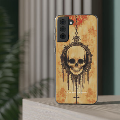 Gothic Skull Elegance Samsung S21 - Flexi Phone Case