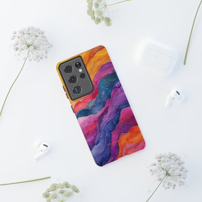 Pastel Wave Serenity - Protective Phone Case