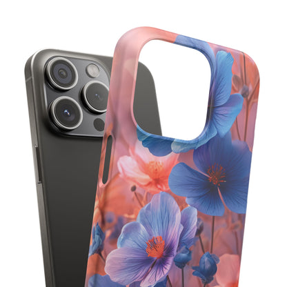 Ethereal Floral Symphony iPhone 15 - Slim Phone Case