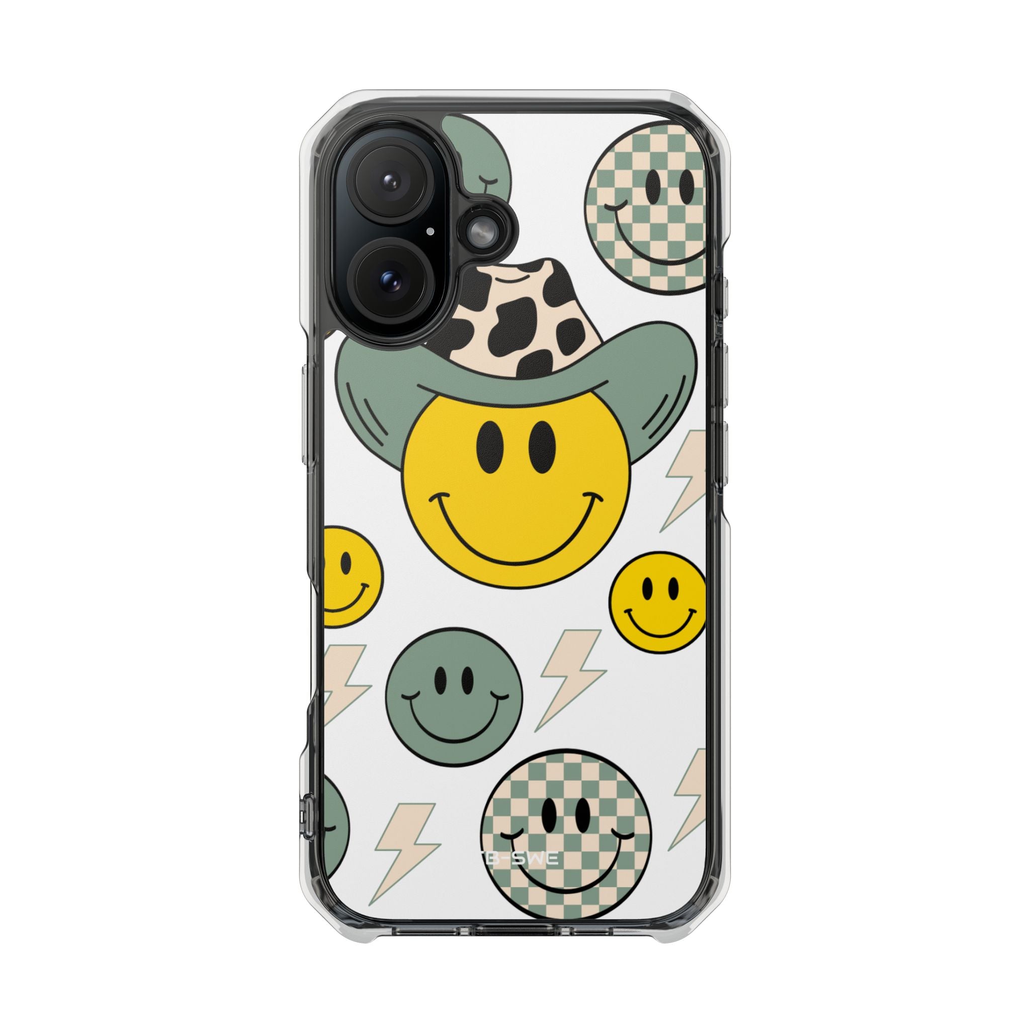 Pop Art Smiley Party iPhone Case - Impact