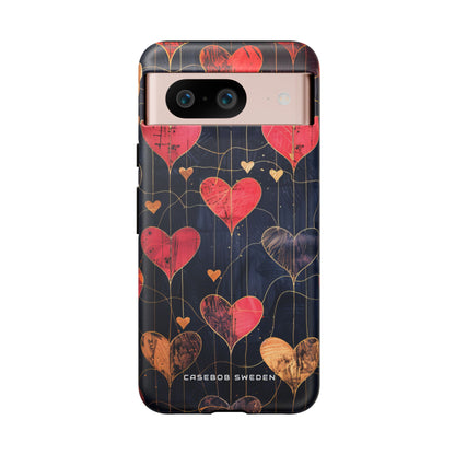 Gradient Heartflow Harmony Google Pixel 8 - Tough Phone Case