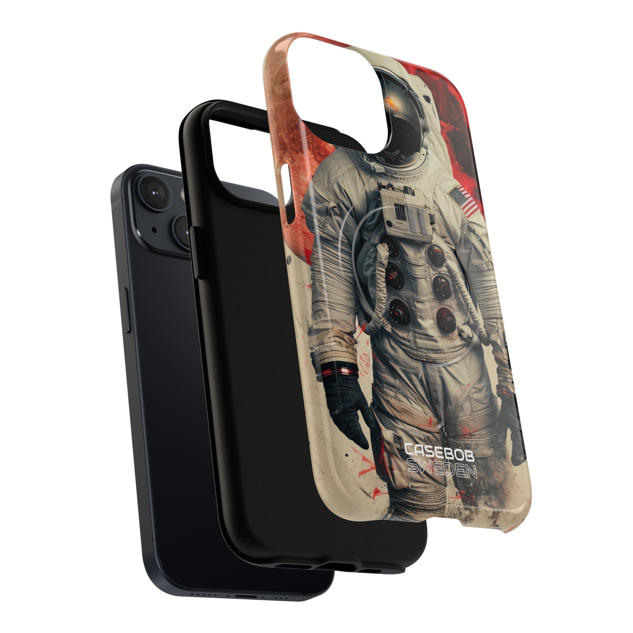 Crimson Spacewalk Dream iPhone 14 - Tough+