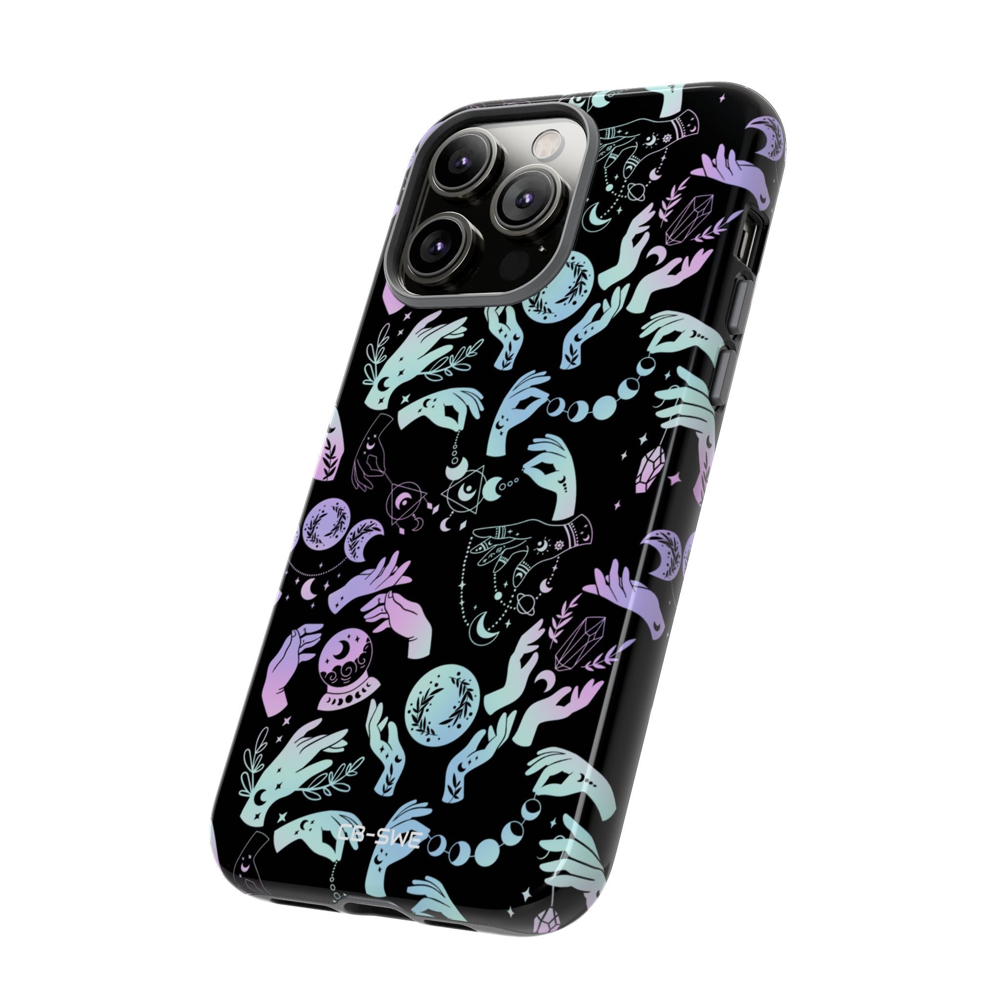 Mystical Celestial Hands - iPhone Case