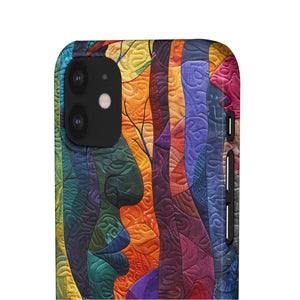 Interwoven Vibrance | Slim Phone Case for iPhone