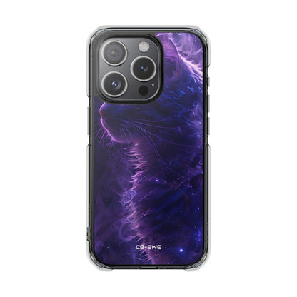 Mystical Starlit Cat iPhone Case - Impact