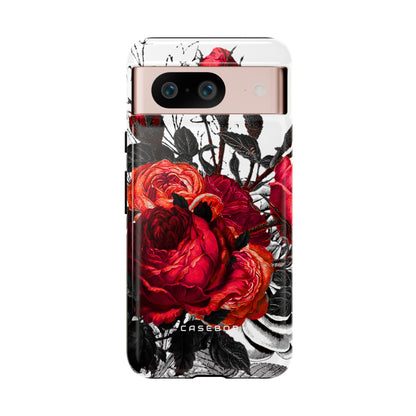 Serarose Gothic Flower - Protective Phone Case