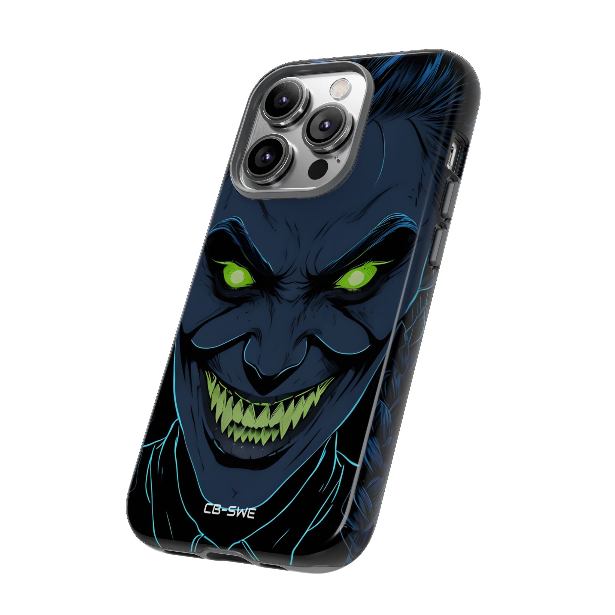 Glowing Eyes Dark Fiend - iPhone Case