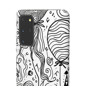 Whimsical Festivity | Slim Phone Case for Samsung