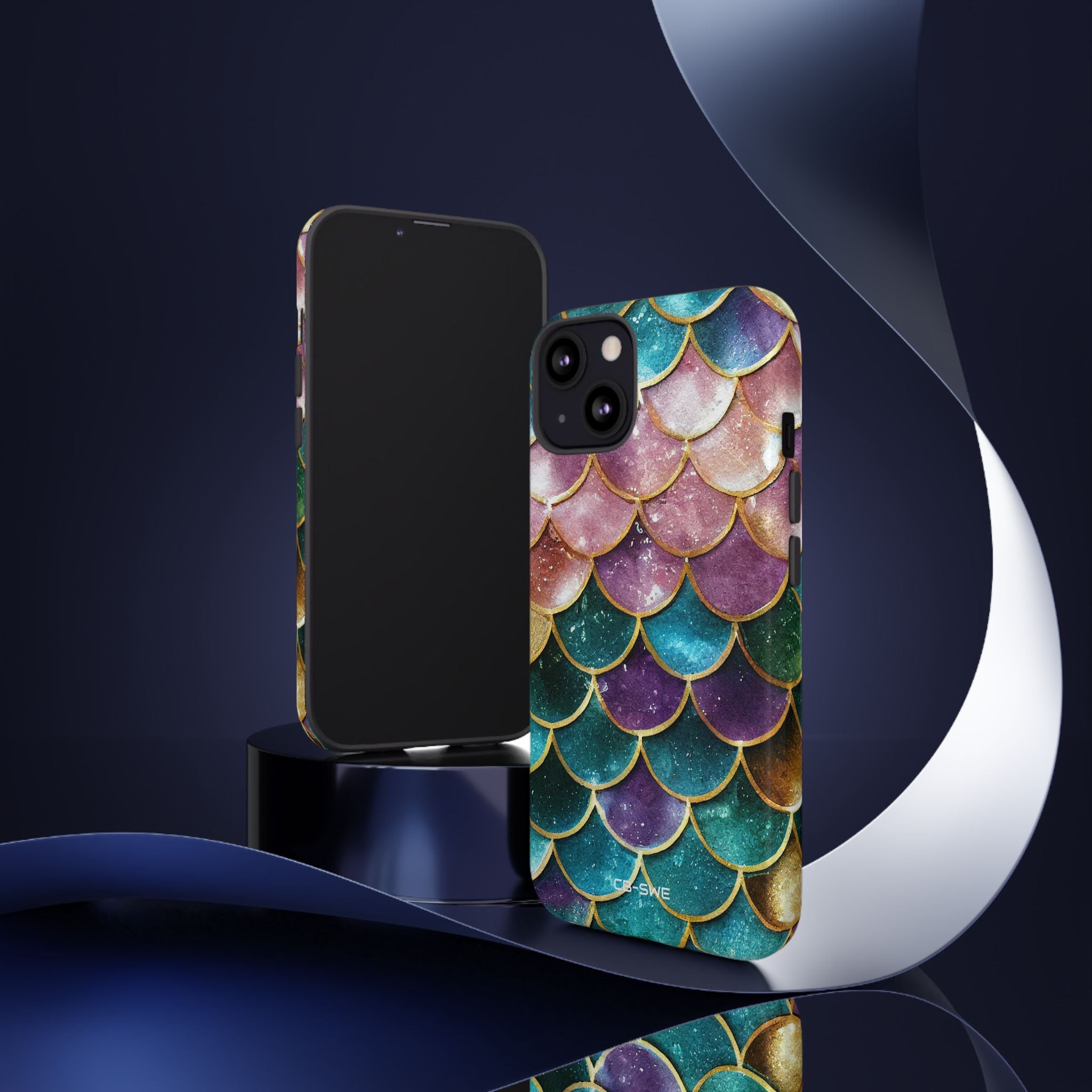 Mermaid Scale Radiance - iPhone Case