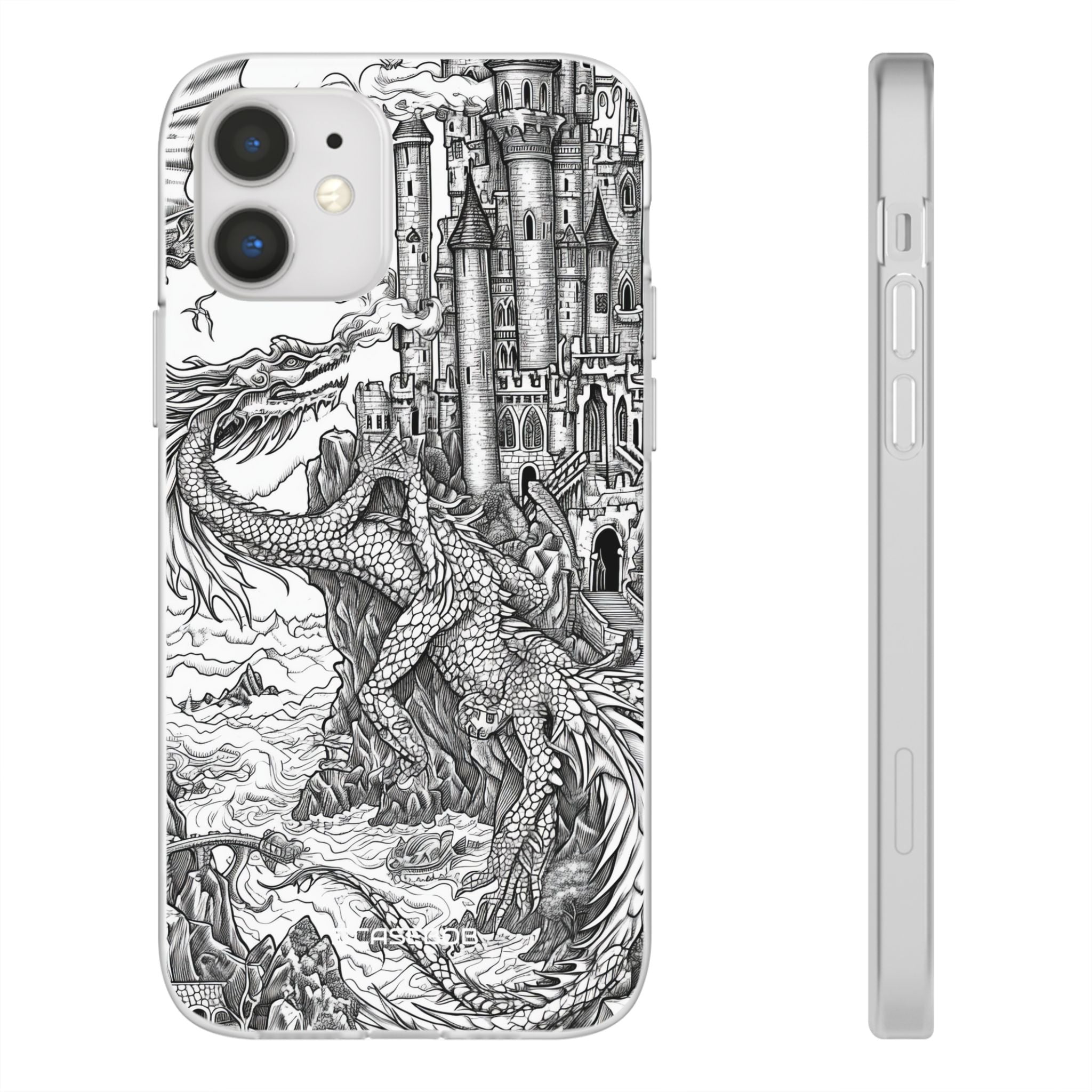 Dragon's Ascent | Flexible Phone Case for iPhone