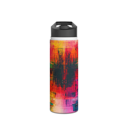 Neon Prism - Stainless Steel Water Bottle