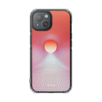 Circles Embrace Light iPhone Case - Impact