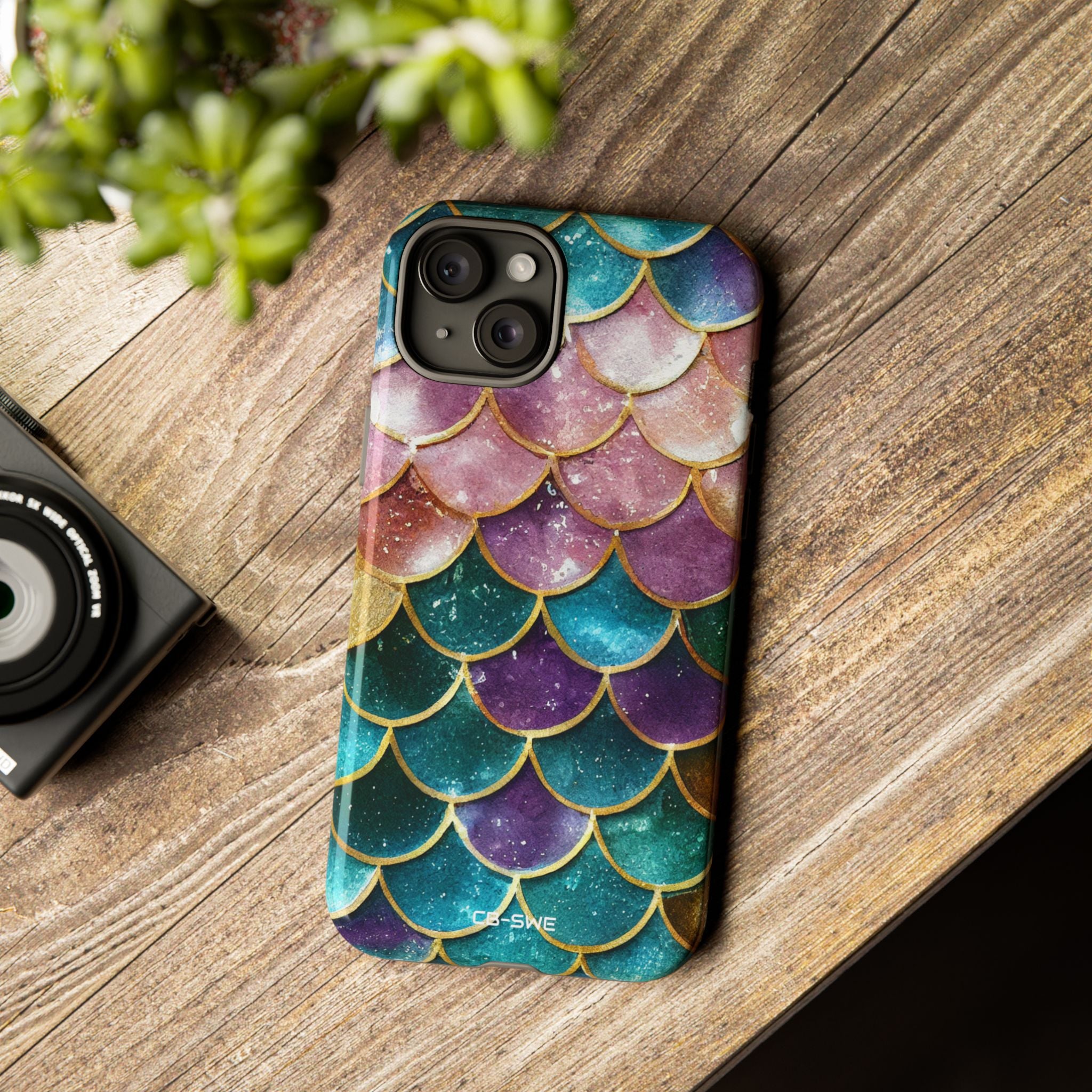 Mermaid Scale Radiance - iPhone Case