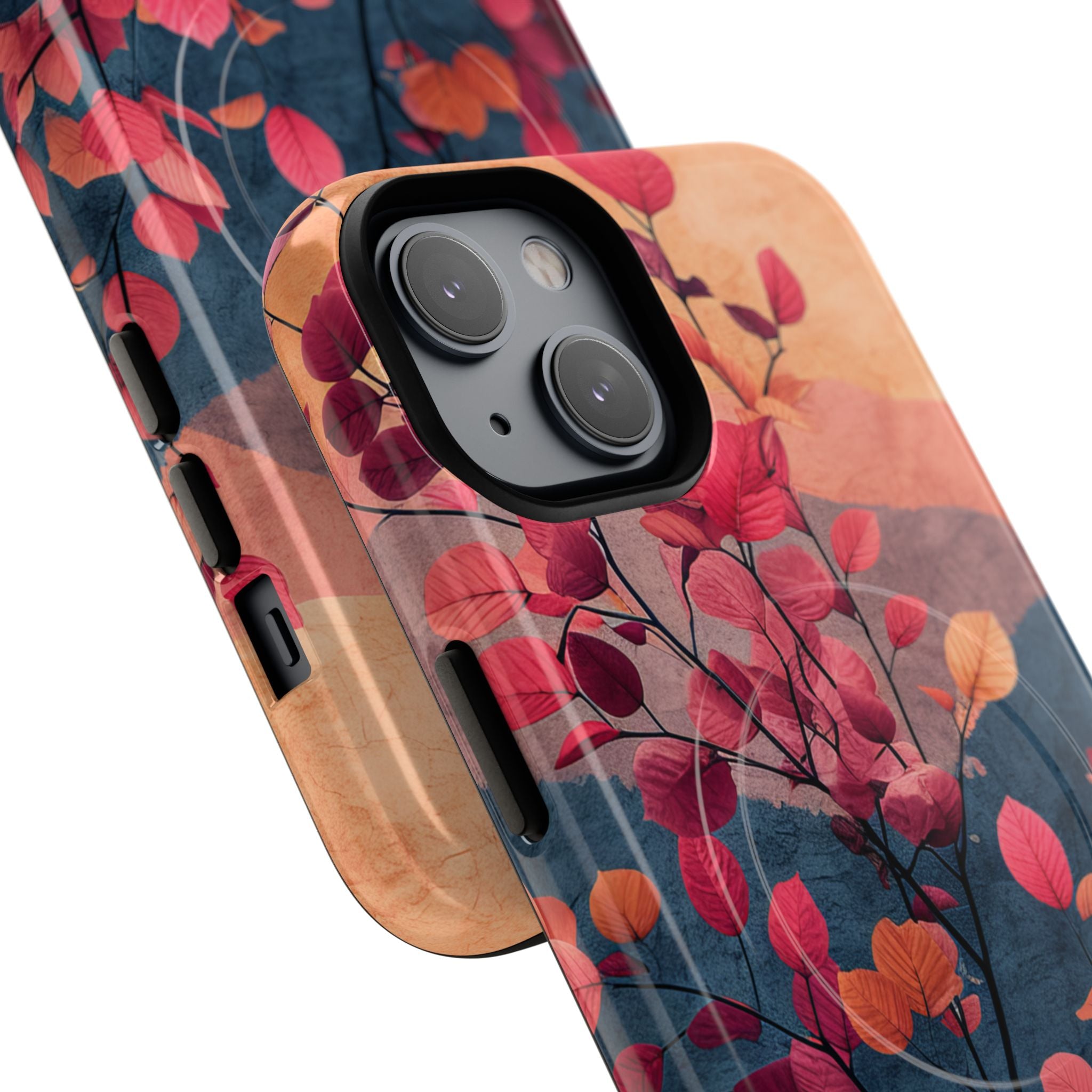 Autumn Tree Harmony - Tough + MagSafe® iPhone 14 Phone Case