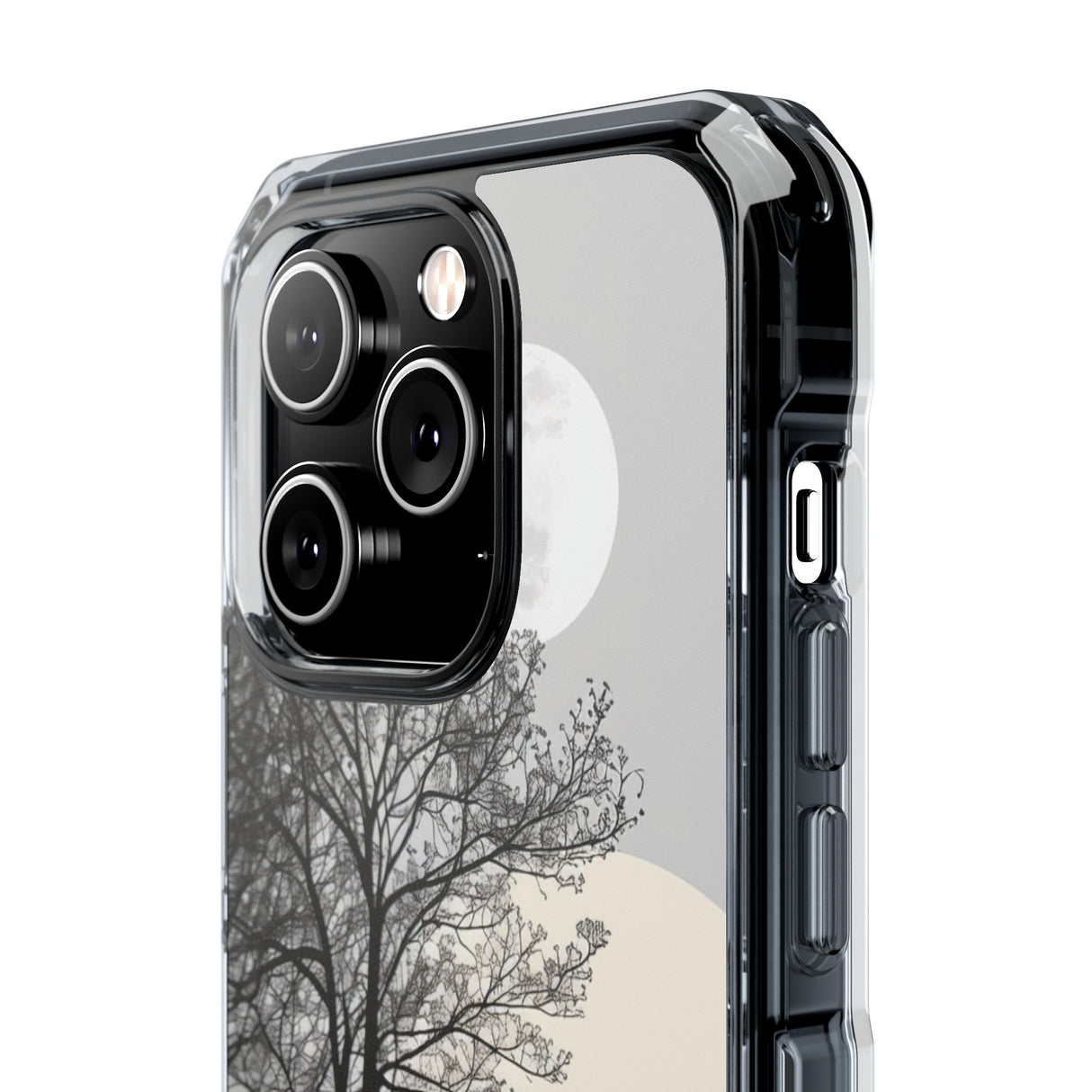 Moonlit Elegance - Phone Case for iPhone (Clear Impact - Magnetic)