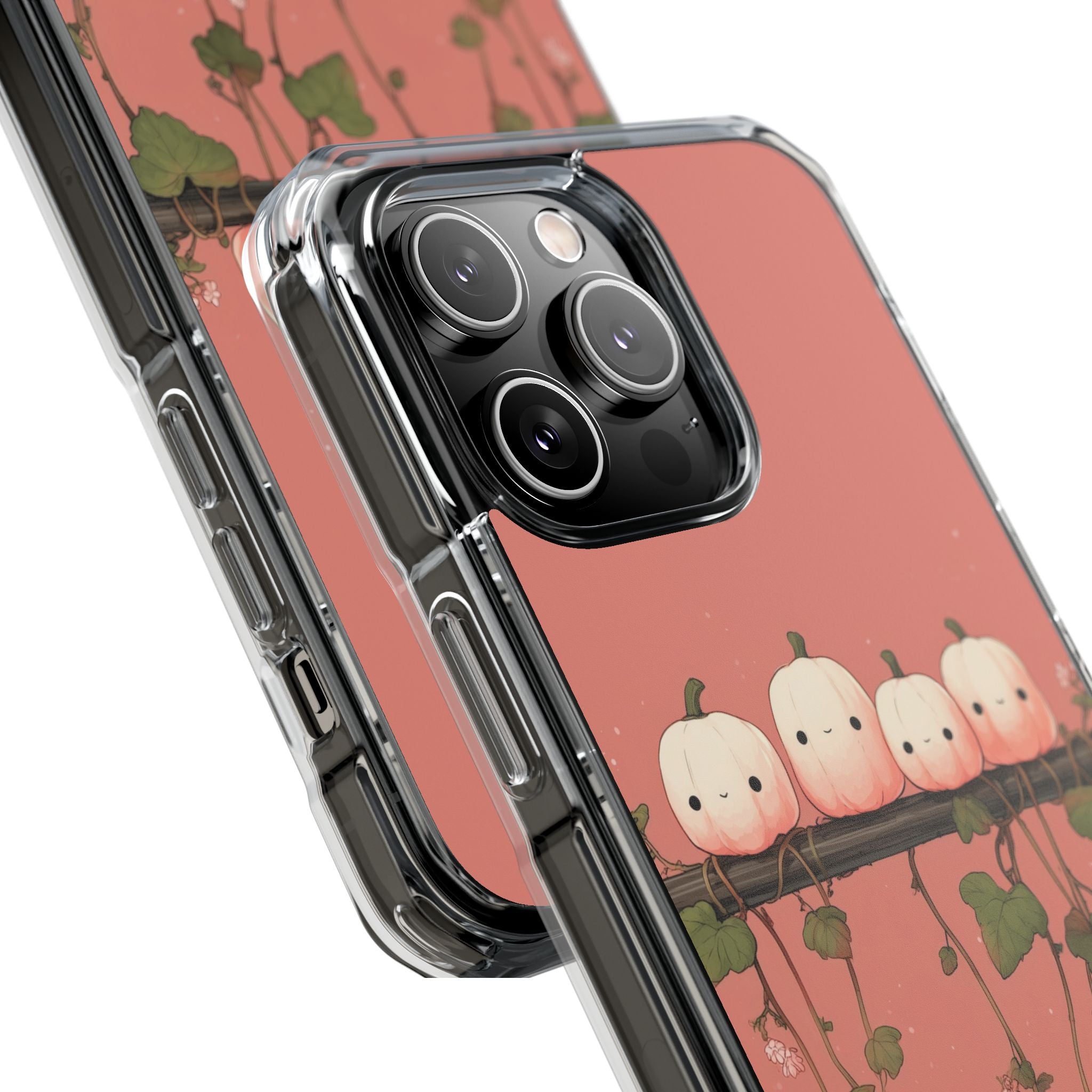 Pumpkins Greet Vines iPhone Case - Impact